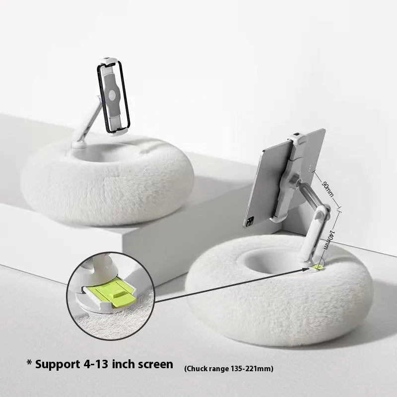Flat Computer Mobile Phone Universal Plush Pillow Bracket - Bellarte Enchanté Flat Computer Mobile Phone Universal Plush Pillow Bracket
